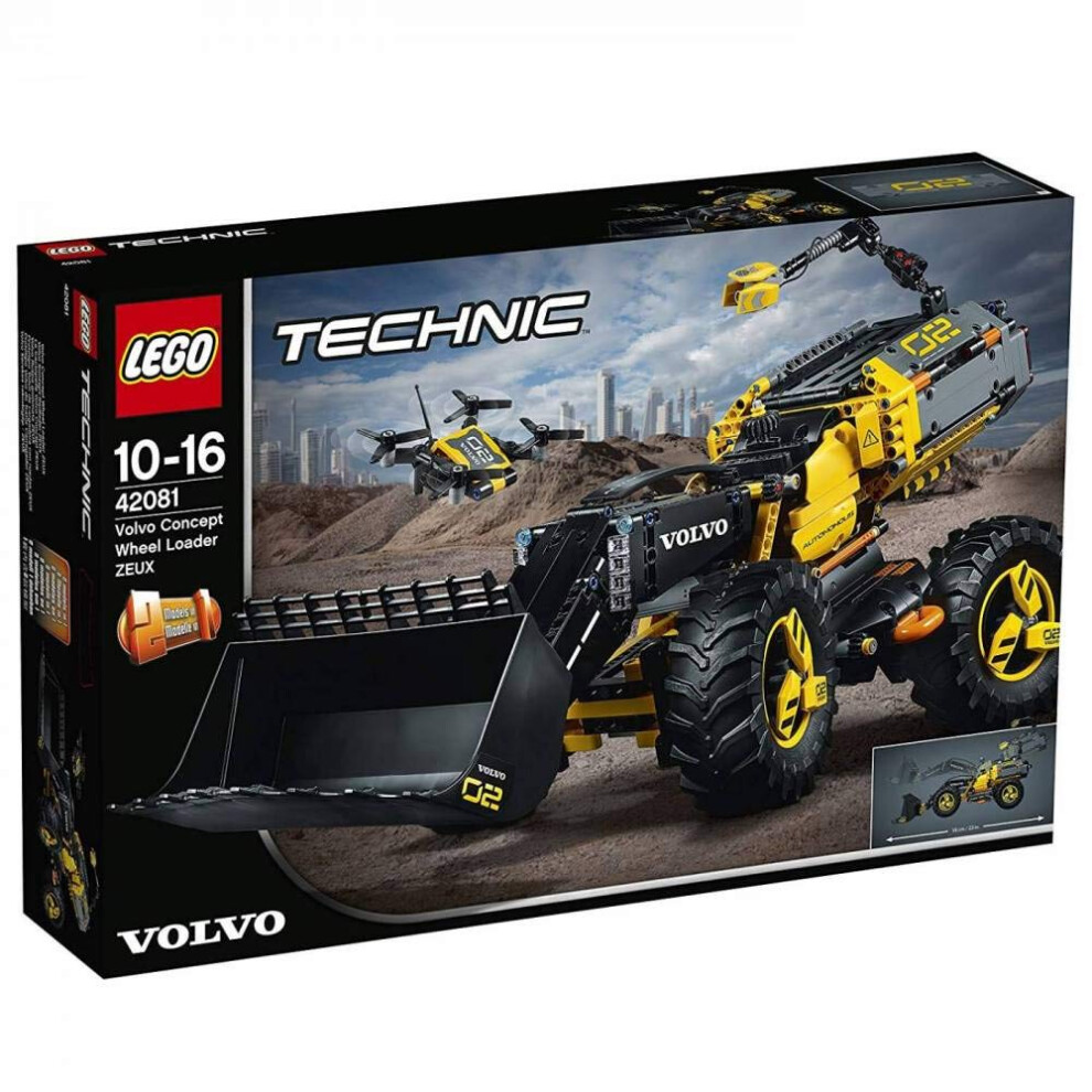 Kit De Construction Lego Technic Volvo Concept Wheel Loader Zeux 42081 (1167-image