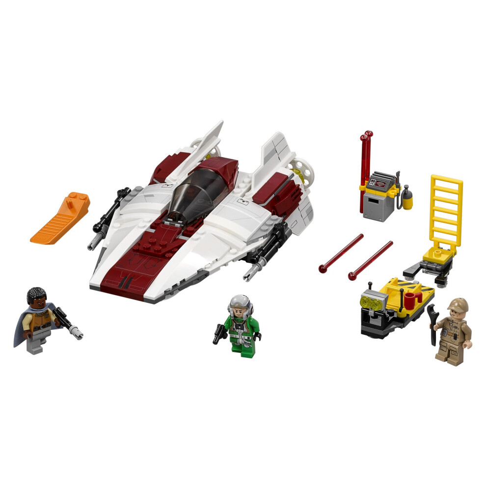 LEGO Star Wars A-Wing Starfighter 75175 Building Kit (358 Piece)  Mult