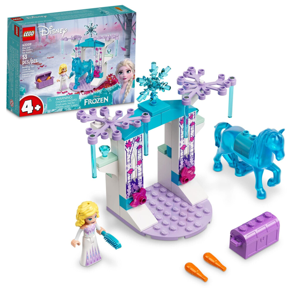 LEGO Disney Princess Elsa and The Nokks Ice Stable Building Toy 43209