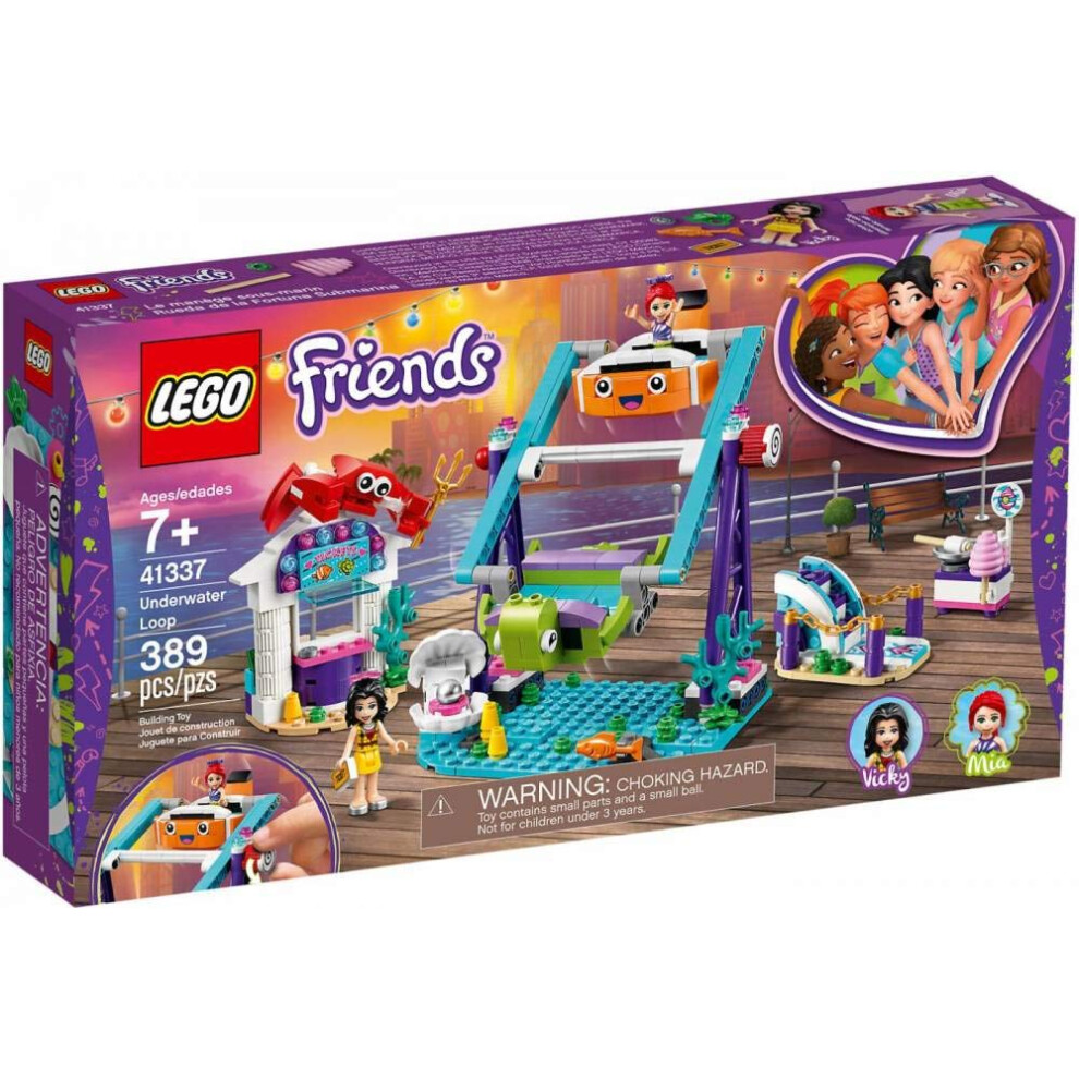 LEGO Friends Underwater Loop 41337 Building Kit (389 Pieces)