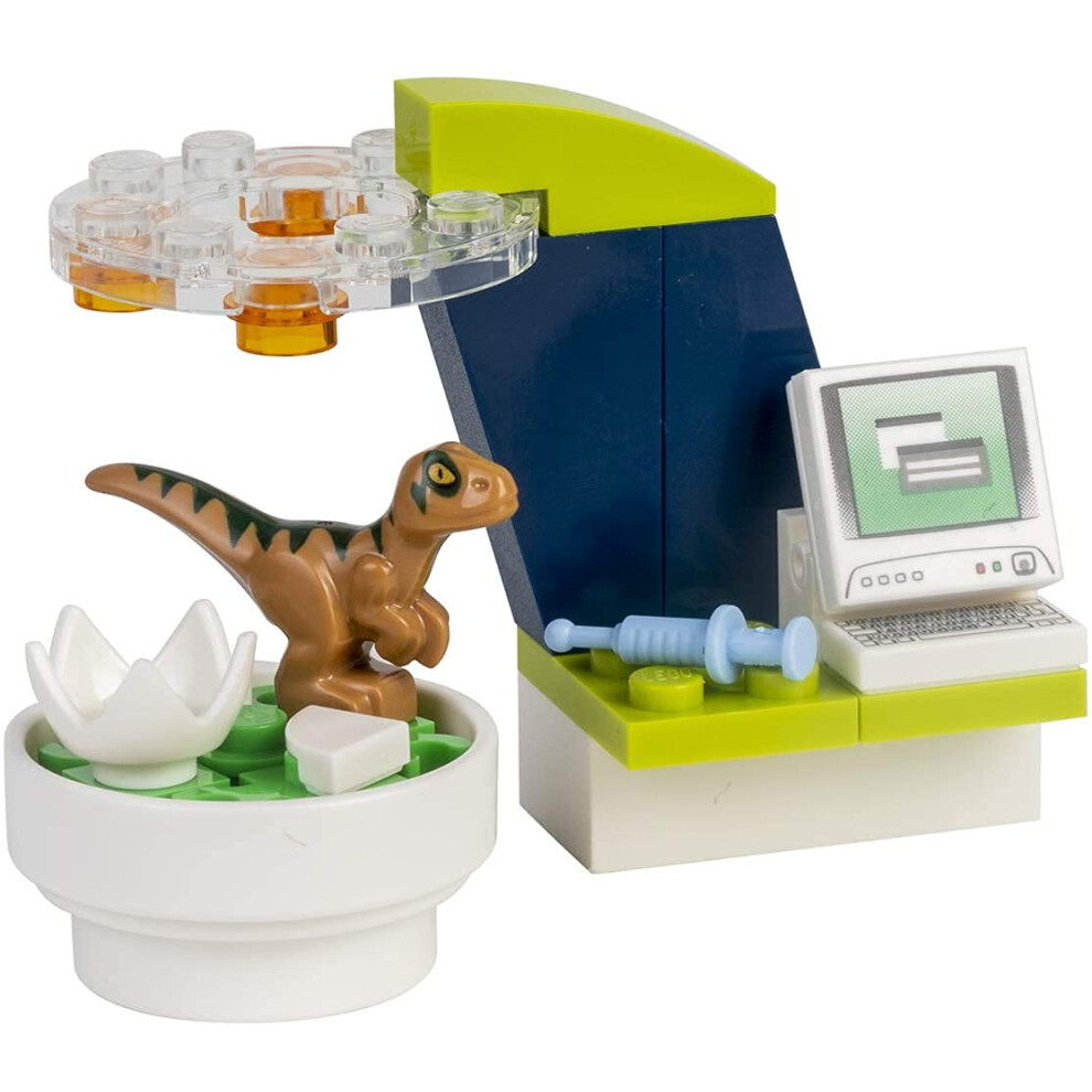 LEGO Jurassic World: Create a Dinosaur Laboratory Mini Set (Ages 6+)