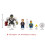 LEGO LEGO Harry Potter Μινιφιγούρες - Χάρι Πότερ, Ερμιόνη, Ρον Ουέσλι (με Ραβδιά και Βάσεις) 4