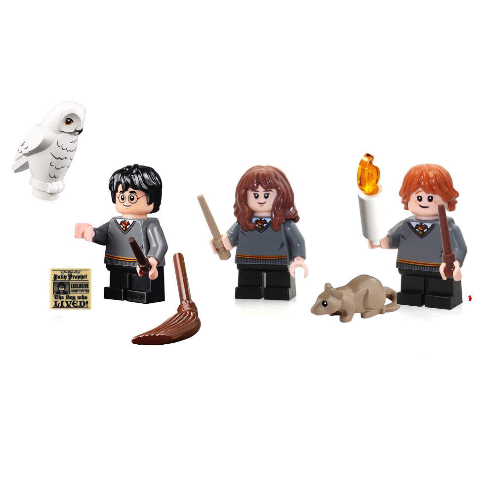 LEGO Harry Potter Minifigure Combo - Harry Potter  Hermione  Ron Weasl