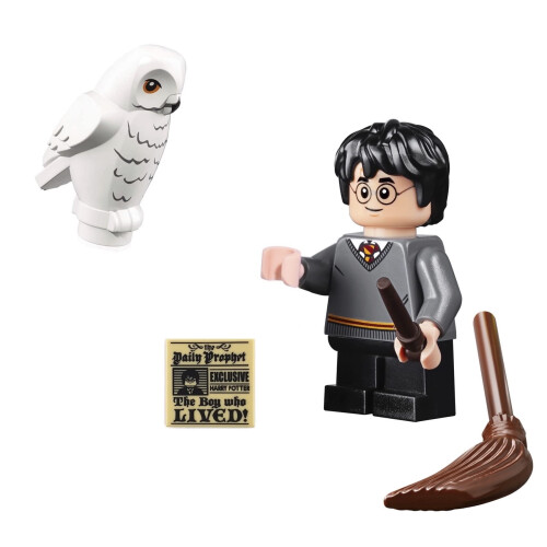 LEGO LEGO Harry Potter Μινιφιγούρες - Χάρι Πότερ, Ερμιόνη, Ρον Ουέσλι (με Ραβδιά και Βάσεις) 2