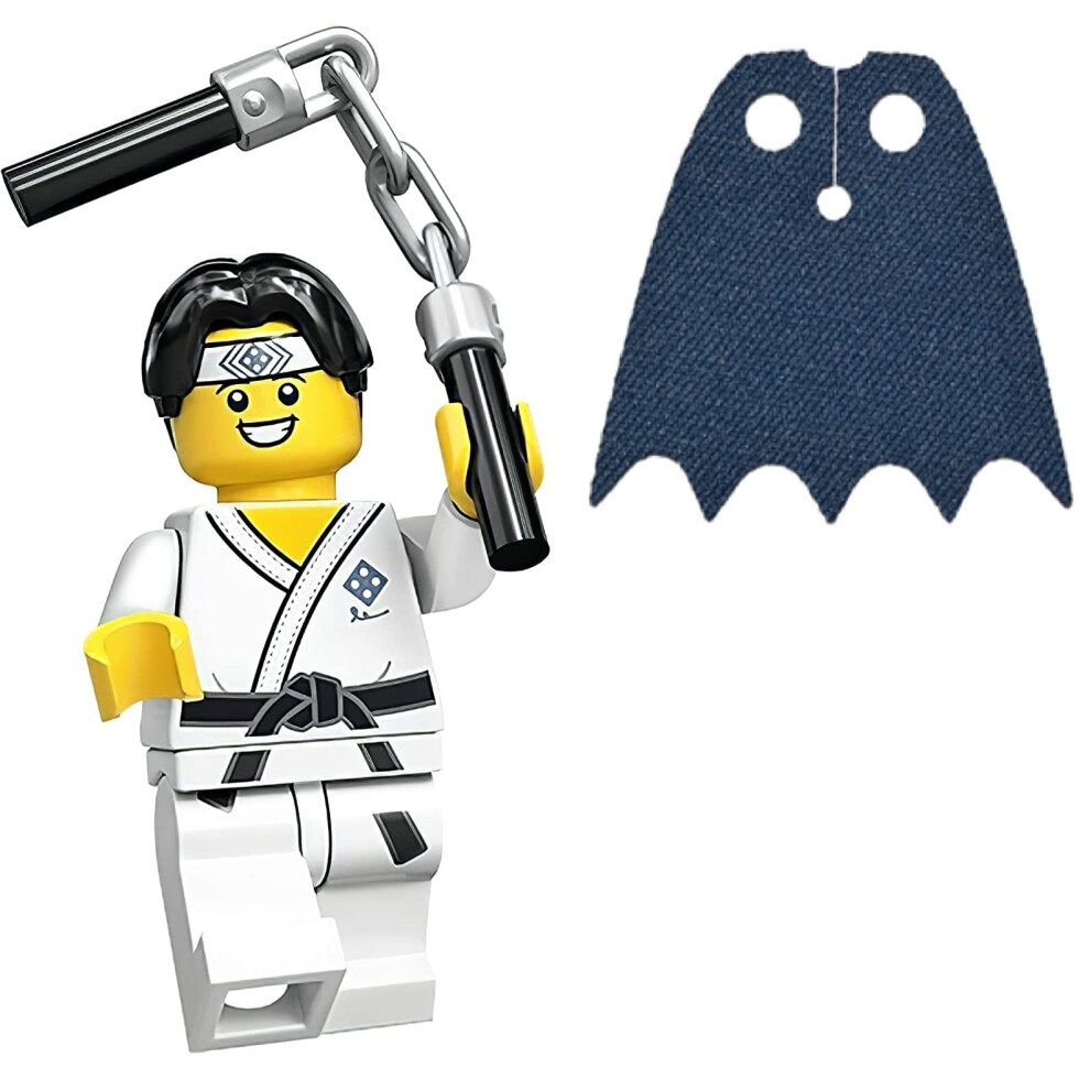 LEGO Minifigures Series 20 - Marshall Arts Boy with Bonus Blue Cape -