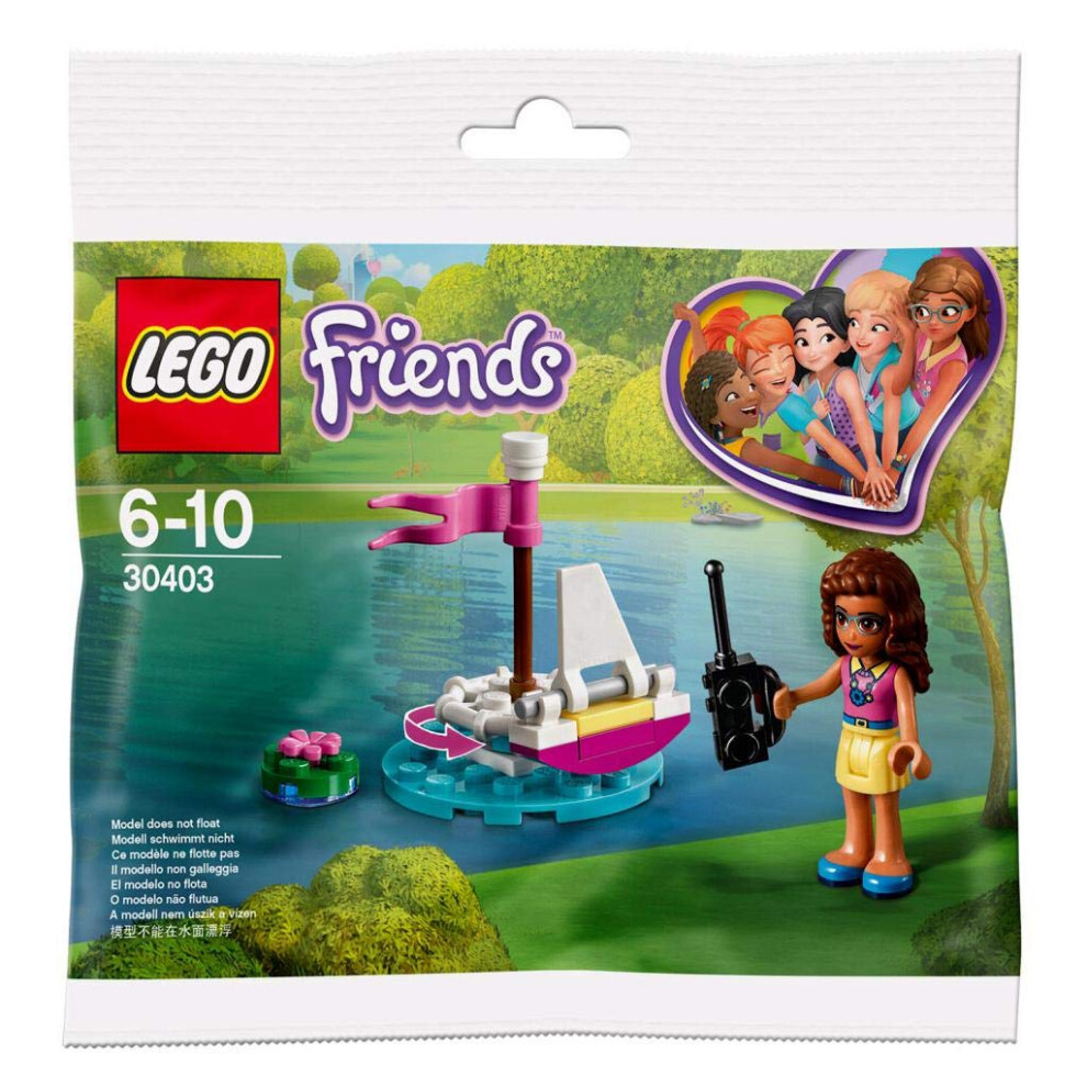 LEGO 30403 Friends Olivia's Remote Control Boat Polybag Set