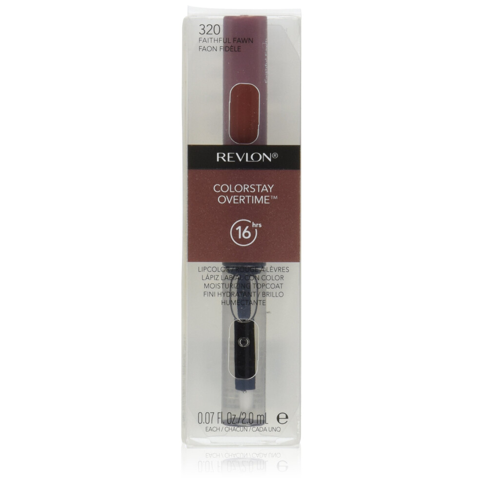 Revlon Stay Overtime Lip Color  Faithful Fawn  0.07 Ounce