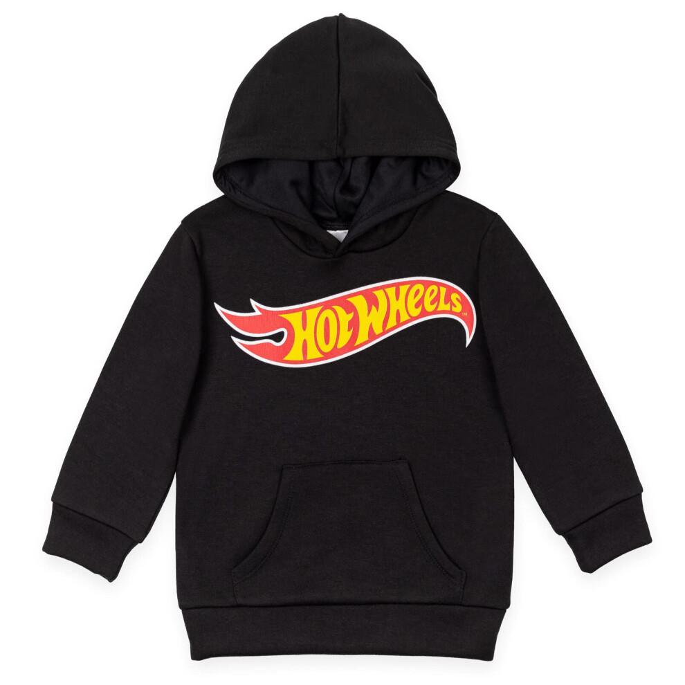 Hot Wheels Toddler Boys Fleece Pullover Hoodie 4T