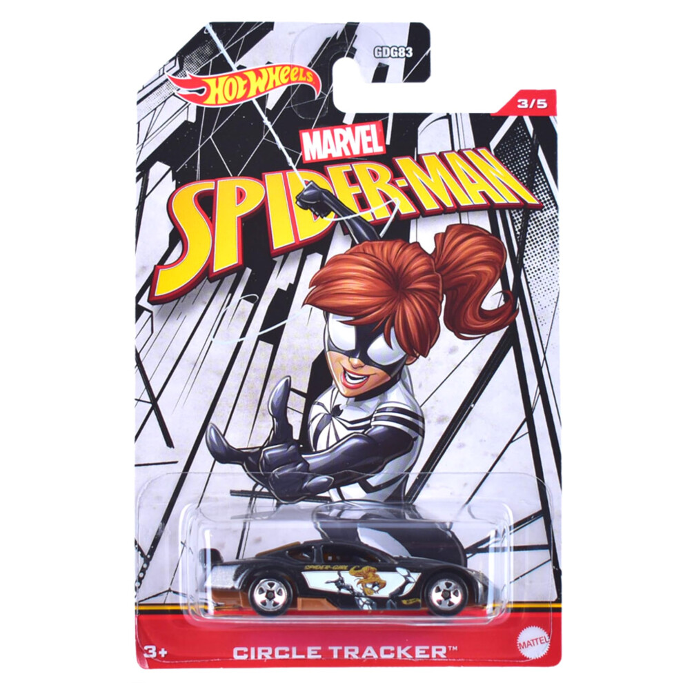 Hot Wheels Marvel Spider-Man (3/5 Spider-Girl Circle Tracker)