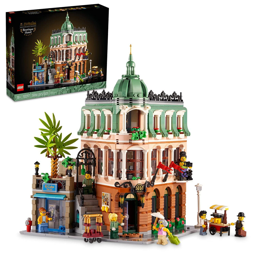 LEGO Icons Boutique Hotel 10297 Modular Building Display Model Kit for