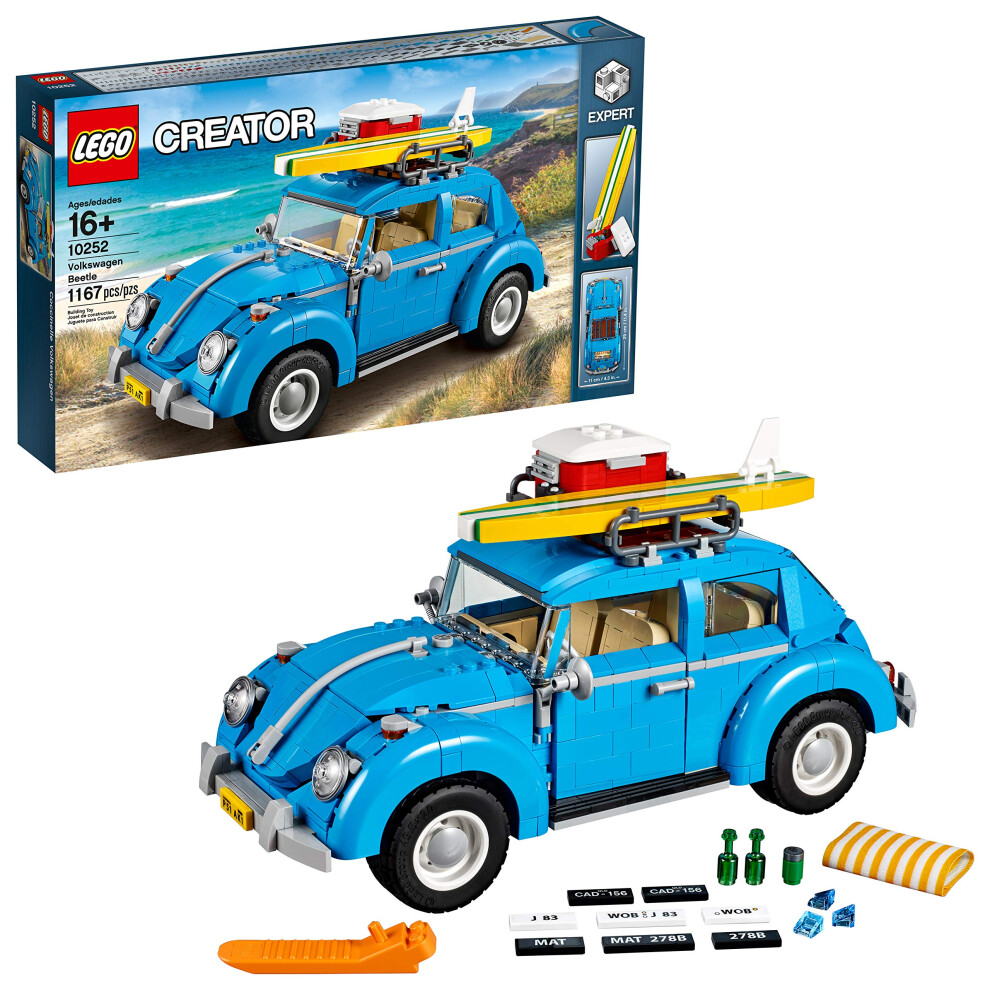 LEGO Creator Expert Volkswagen Beetle 10252 Construction Set (1167 Pie