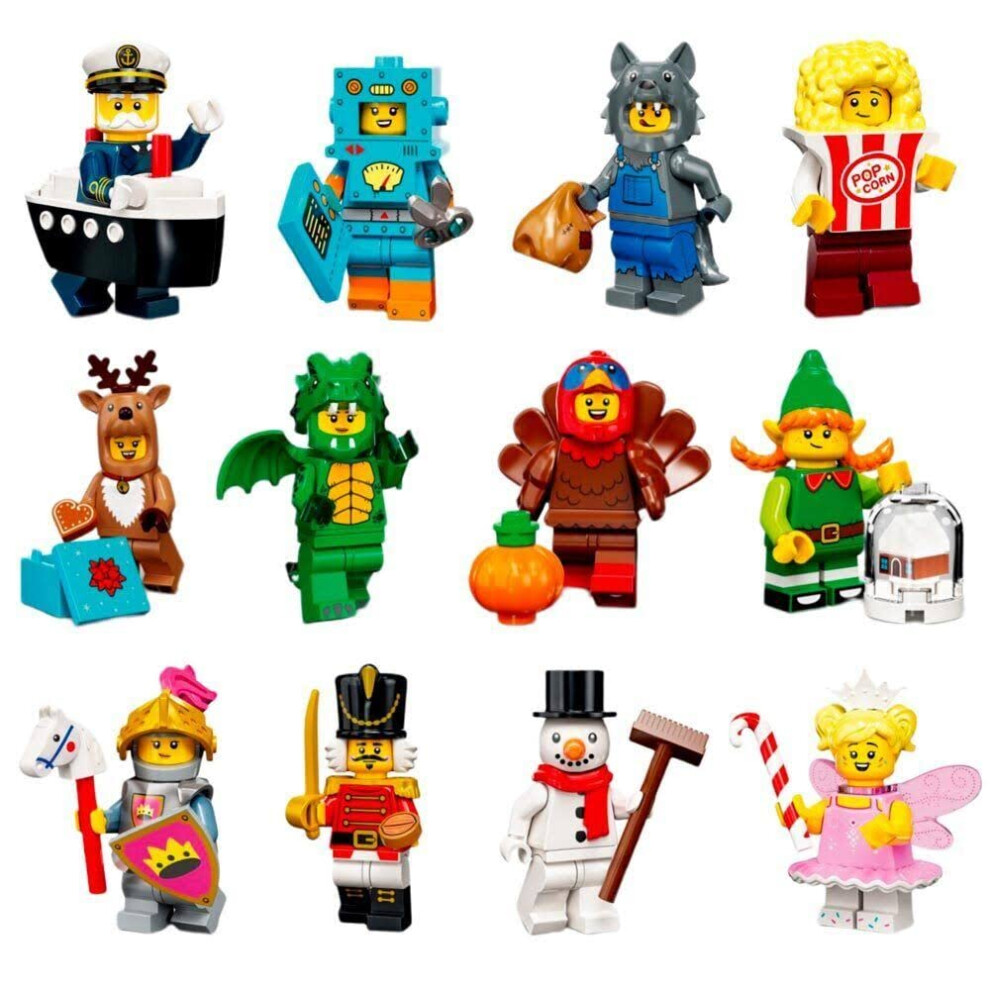 LEGO Series 23 Minifigures Complete Set of 12 Characters 71034 (Bagged