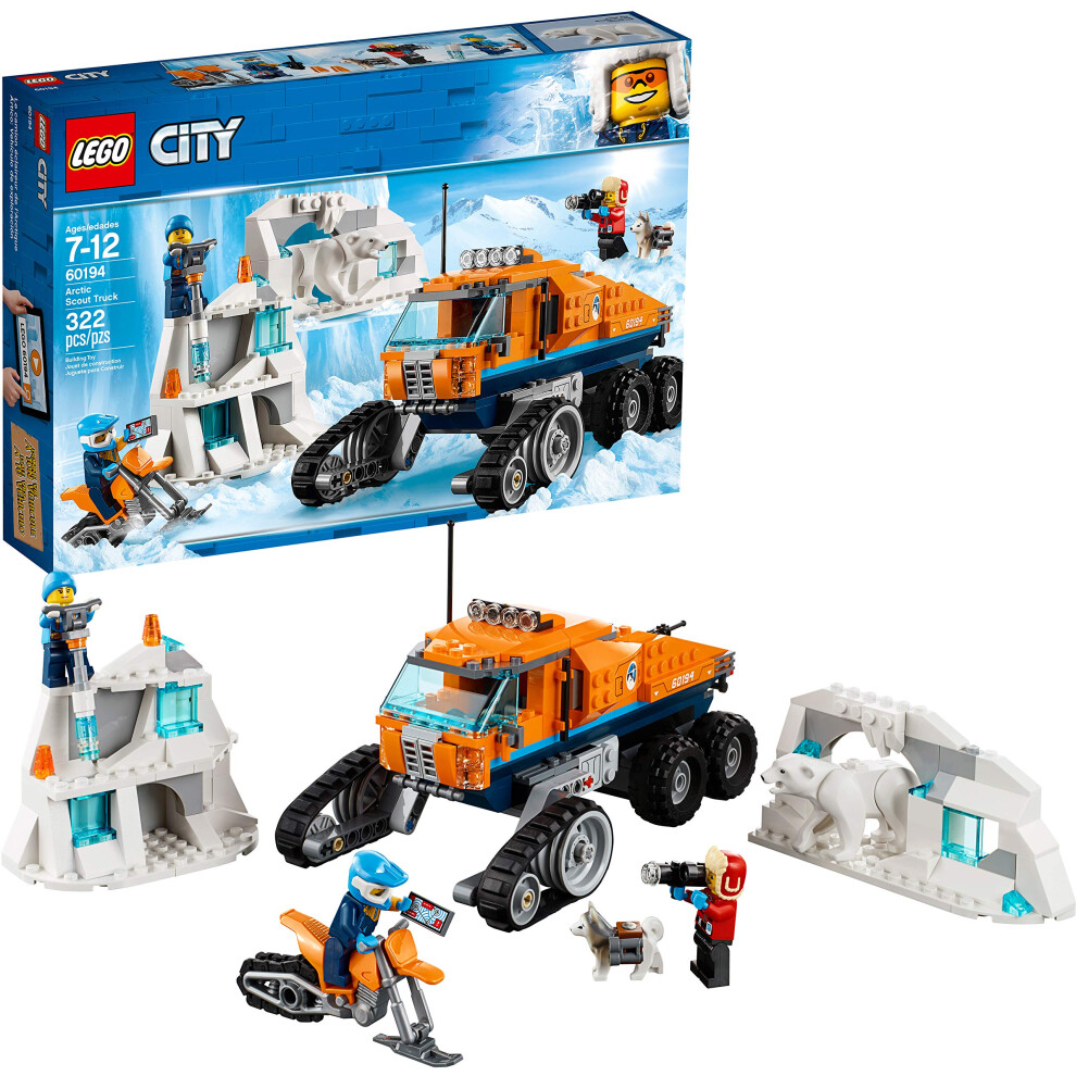 LEGO City Arctic Scout Truck 60194 Building Kit (322 Pieces) (Disconti