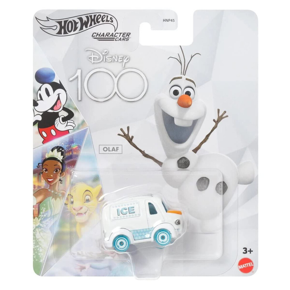 Hot Wheels Disney 100th Olaf