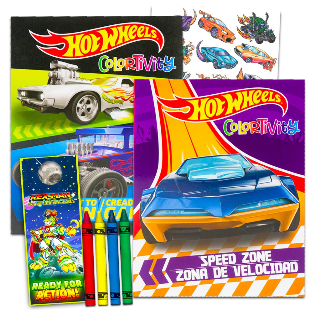 Hot Wheels Coloring Books Bulk for Kids - Hot Wheels Coloring Art Set