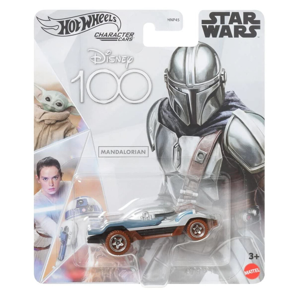 Hot Wheels Character Cars Veh?culo de Juguete Mandalorian a Escala 1:6