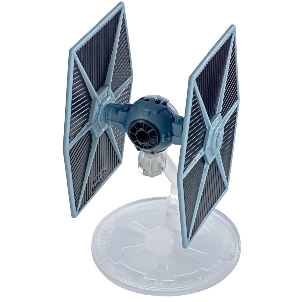 Hot Wheels Star Wars Rogue One Starship Vehicle  TIE Fighter  Blue