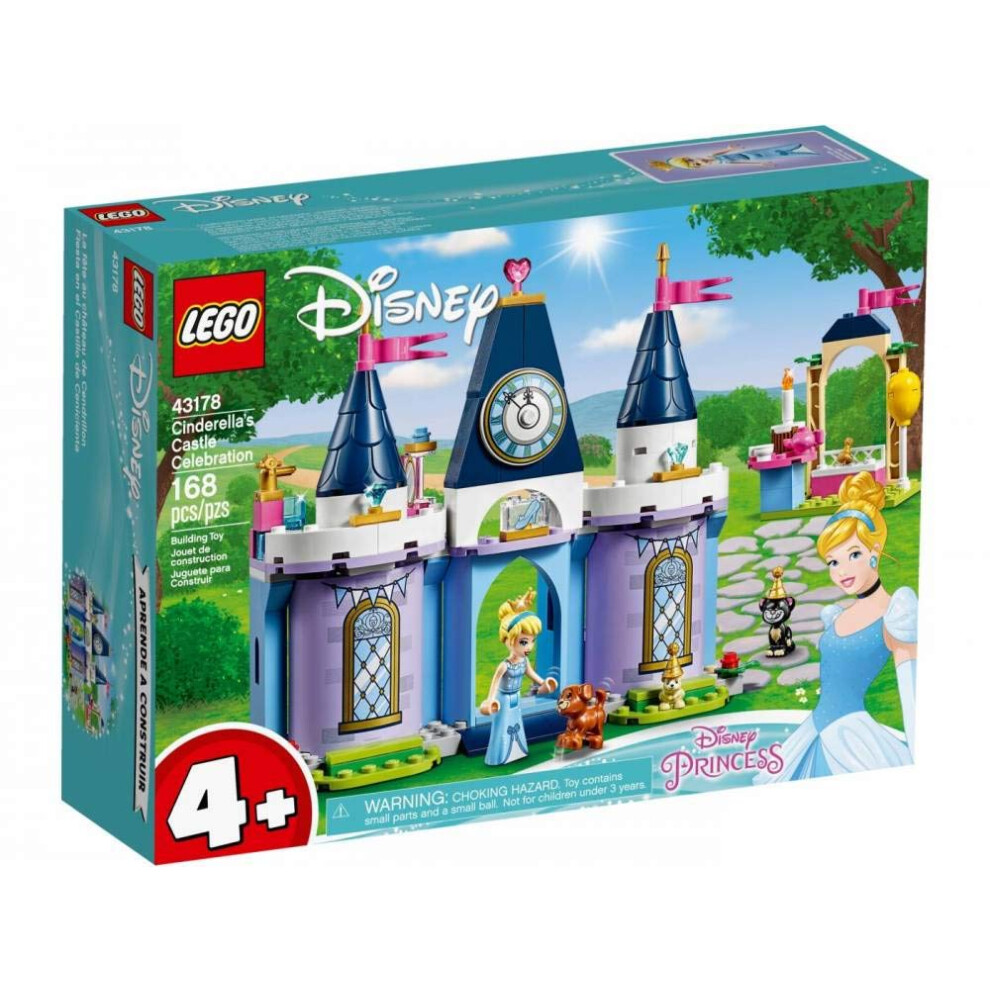 LEGO Disney Cinderellas Castle Celebration 43178 Creative Building Kit