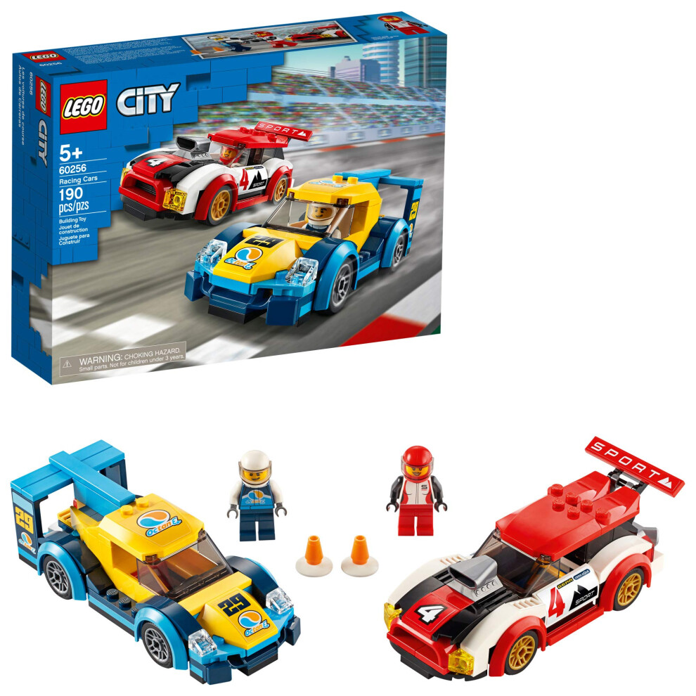 LEGO City Racing Cars 60256 Fun  Buildable Toy for Kids (190 Pieces)