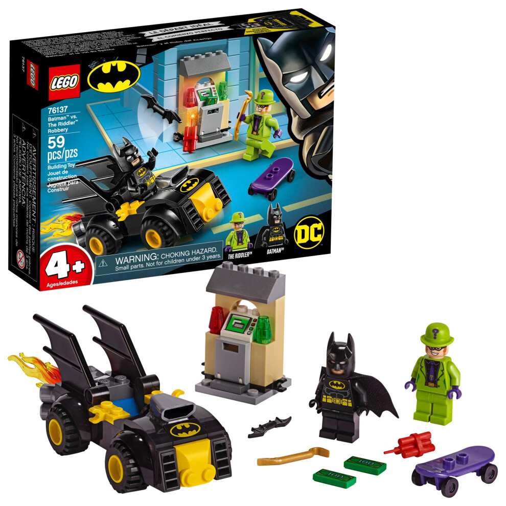 LEGO DC Batman: Batman vs The Riddler Robbery 76137 Building Kit (59 P