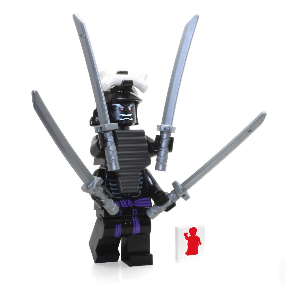 LEGO Ninjago Legacy MiniFigure - Lord Garmadon (with Four Arms and 4 S