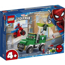 LEGO Marvel Spider-Man Vulture's Truckoverval 76147 Speelset met Bouwbare Banktruck en Superheld Minifiguren, Nieuw 2020 (93 Delen)