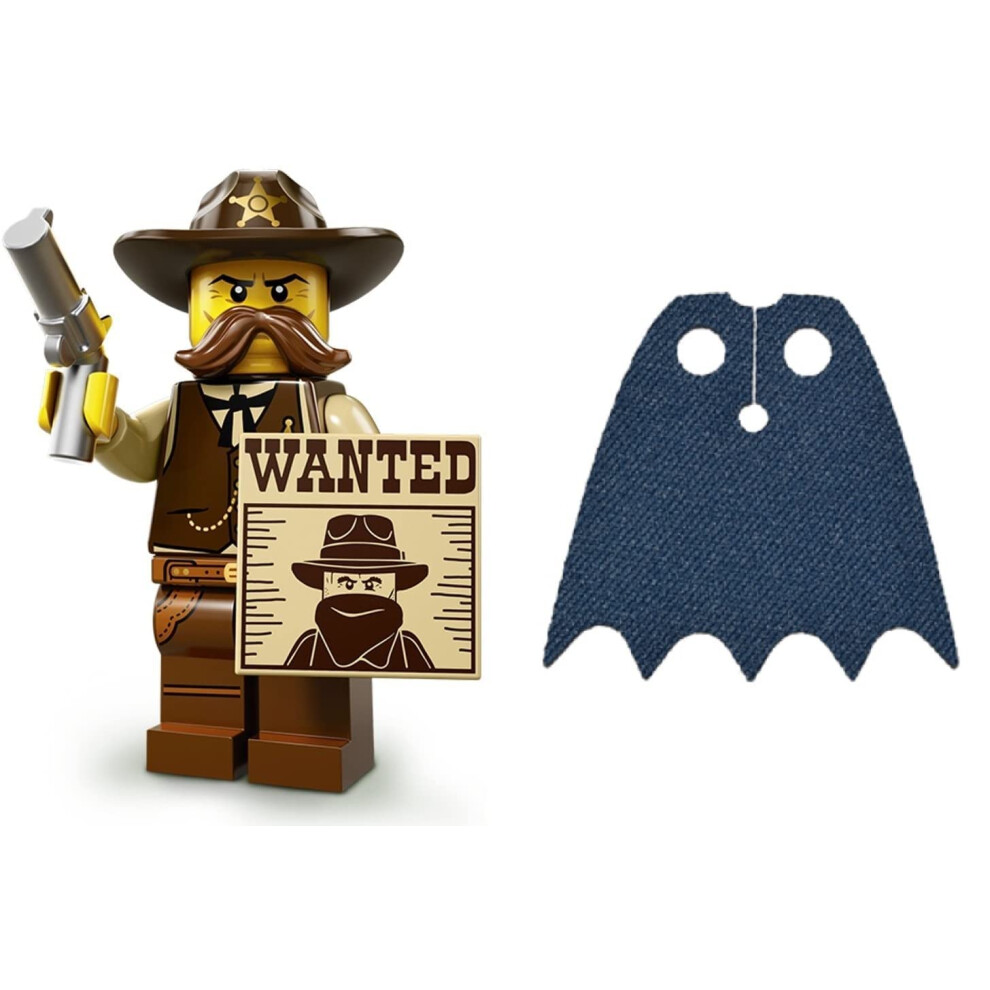 LEGO Series 13 Minifigures - Sheriff Minifig Western with Wanted Sign