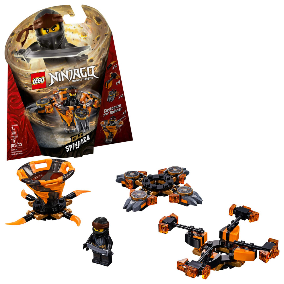 LEGO NINJAGO Spinjitzu Cole 70662 Building Kit (117 Pieces) (Discontin