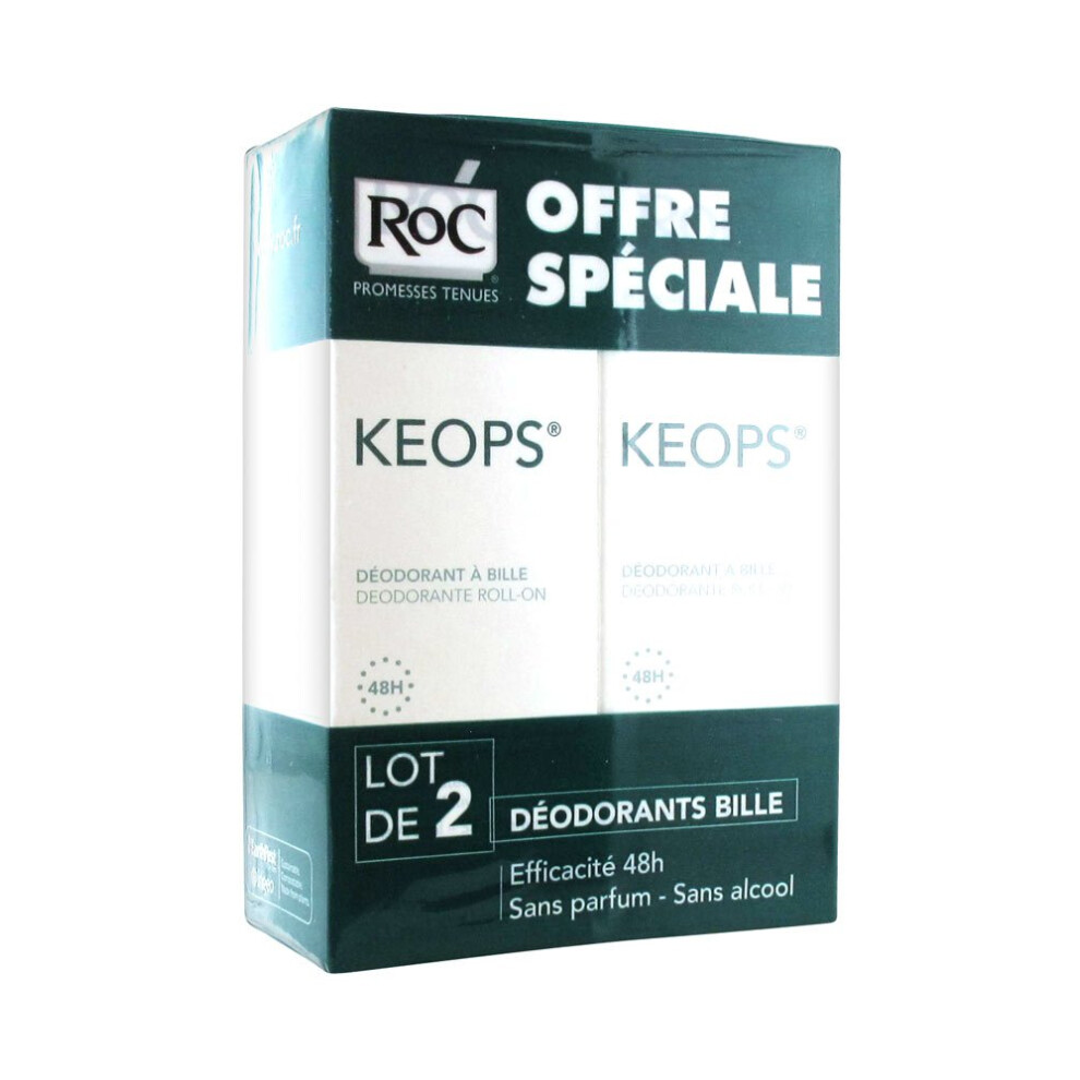 RoC Keops Roll D?odorant 2x30ml