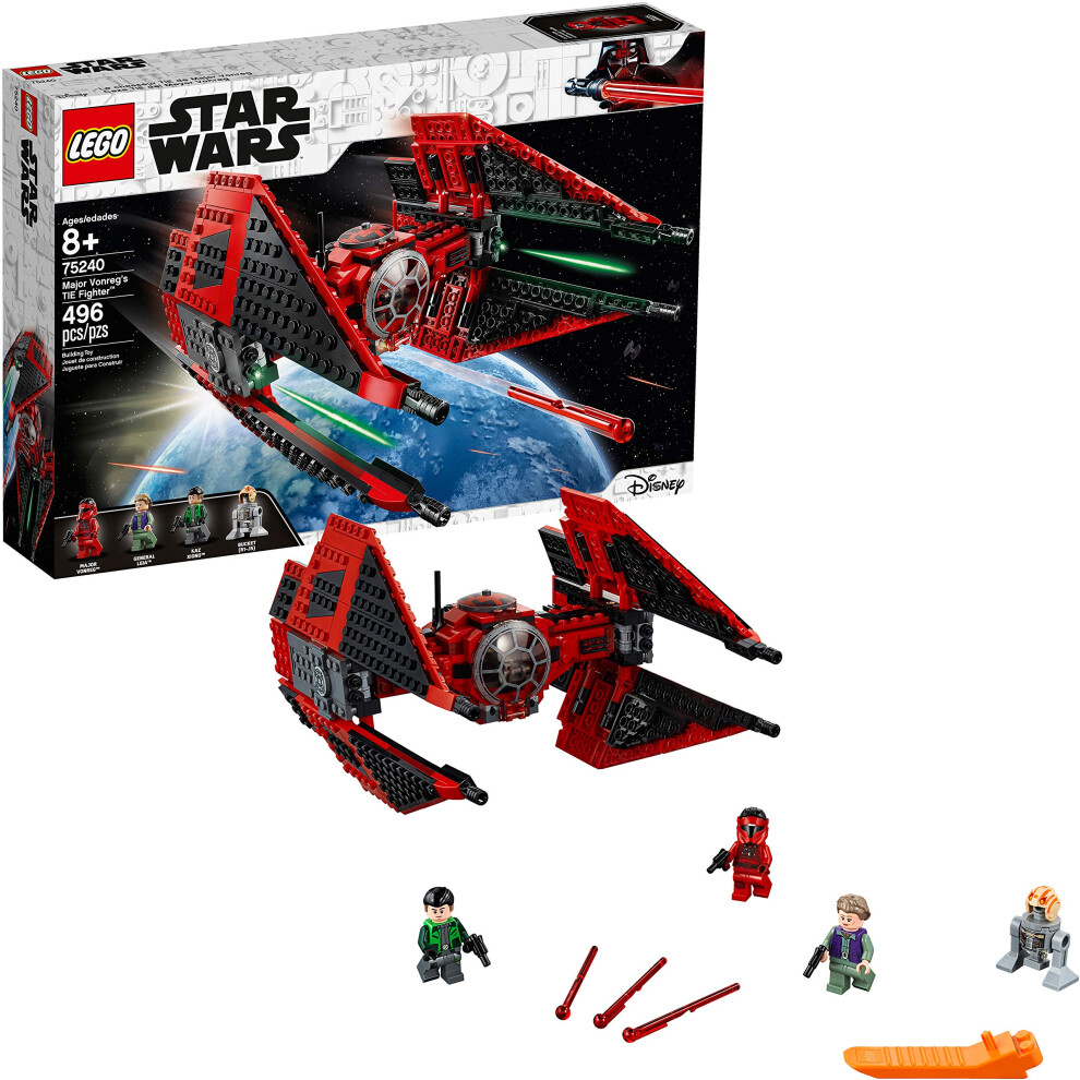 LEGO Star Wars Resistance Major Vonregs TIE Fighter 75240 Building Kit