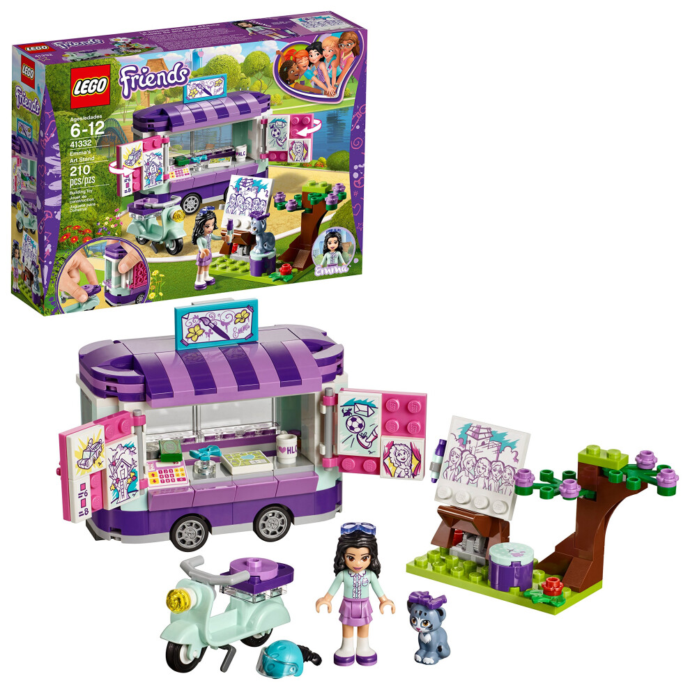 LEGO Friends Emmas Art Stand 41332 Building Set (210 Pieces)