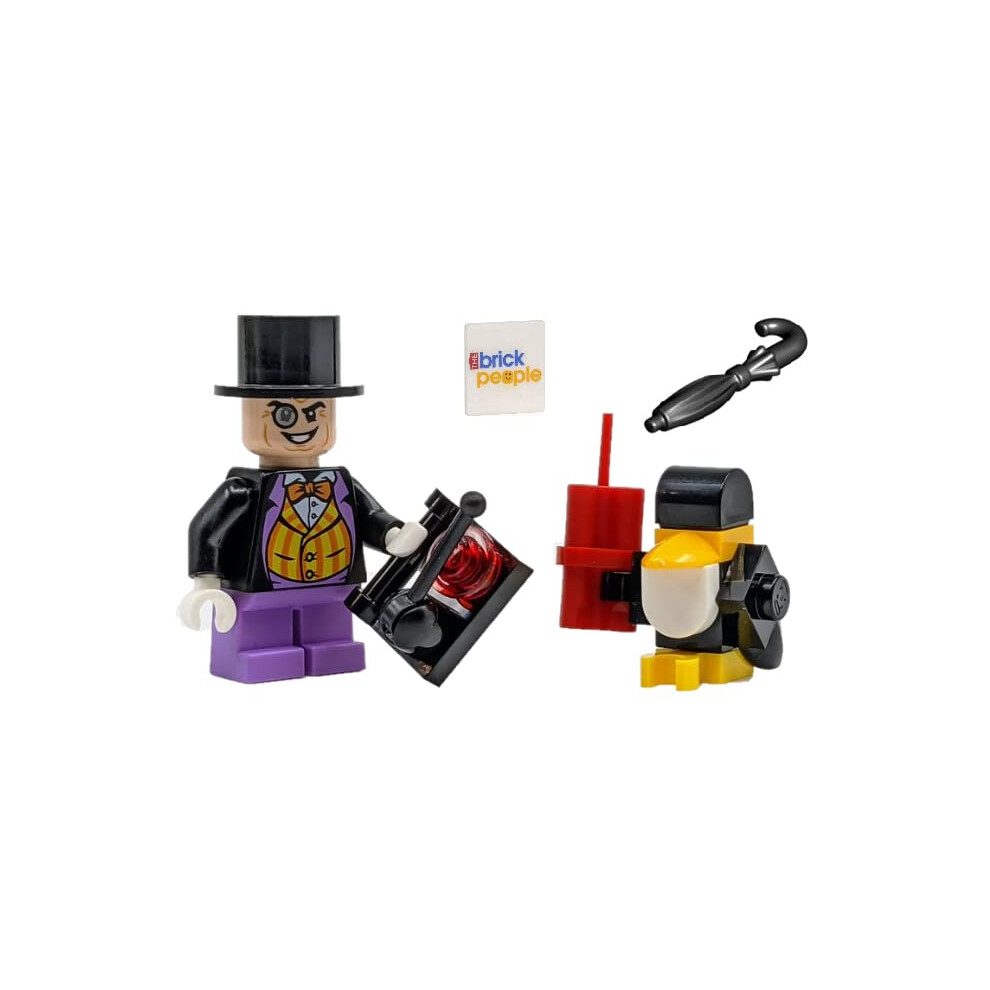 LEGO Superheroes: Penguin Minifig with Helper  Dynamite and Black Cape