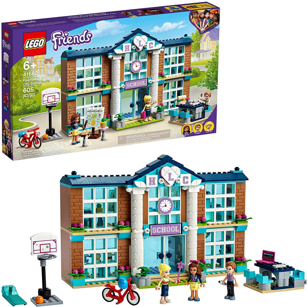 LEGO Friends Heartlake City School 41682 Building Kit; Pretend School