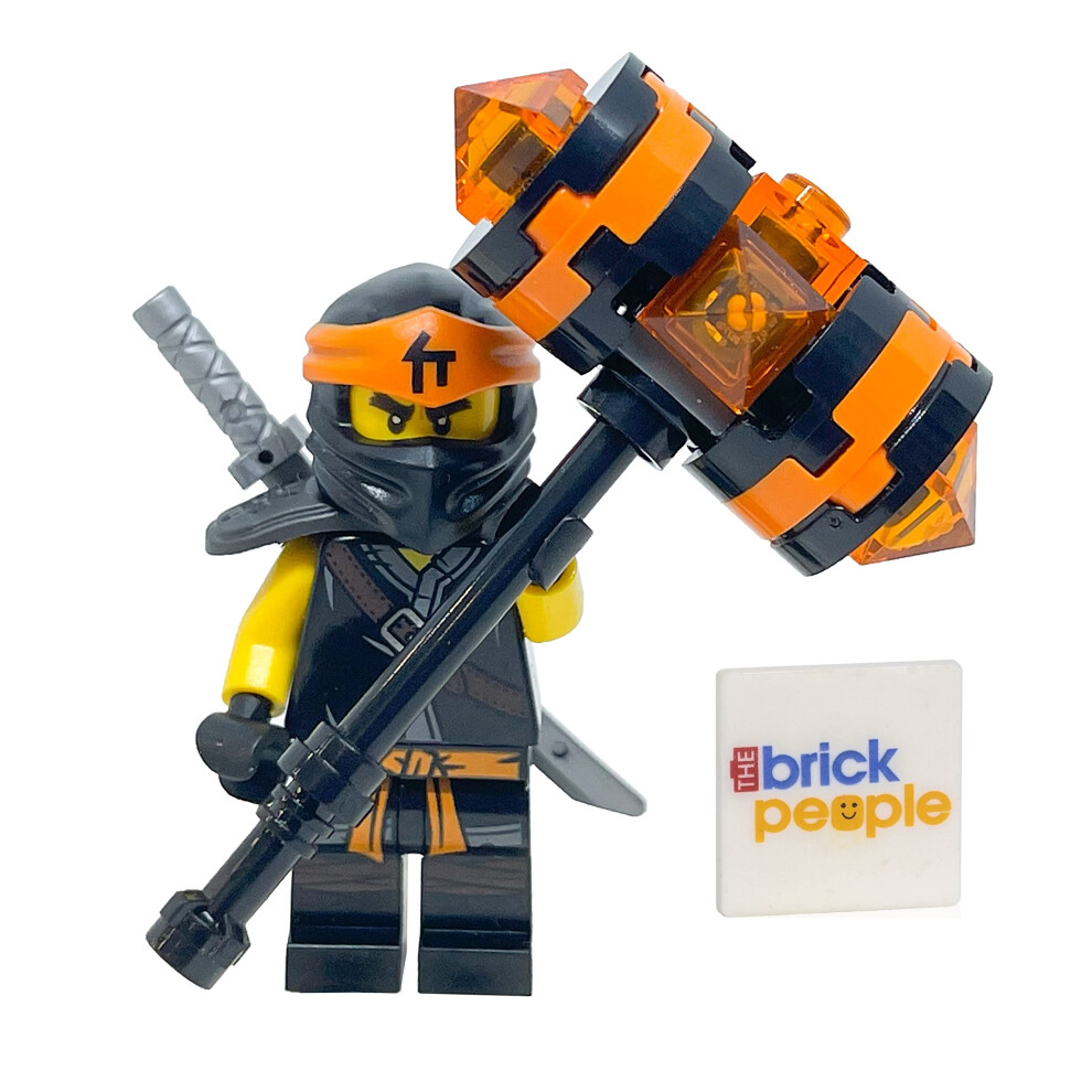 LEGO Ninjago: Cole Minifigure with Hammer