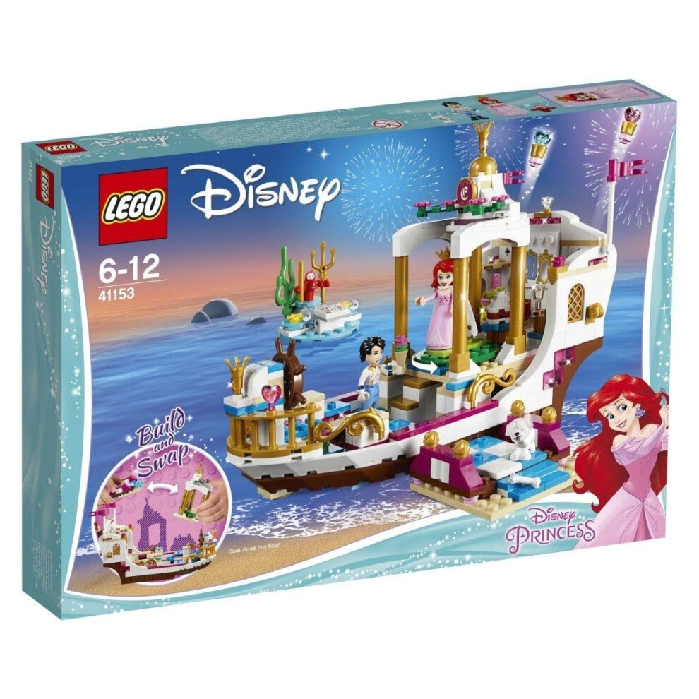 LEGO Disney Princess Ariels Royal Celebration Boat 41153 Children's To