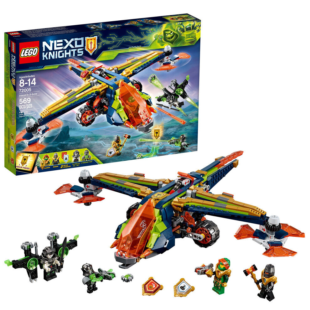 LEGO NEXO KNIGHTS Aaron's X-bow 72005 Building Kit (569 Piece)