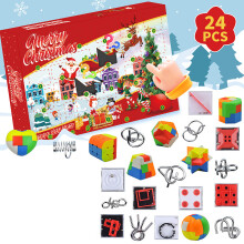 (T16-1) Christmas Advent Calendars Countdown Advent Calendar Boys Girls Kids Party Favors Classroom Prizes Xmas Gift