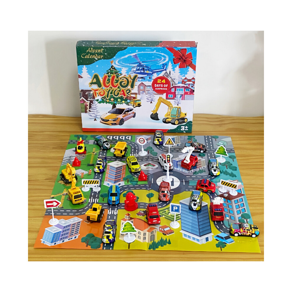 (1788-2) Christmas Advent Calendars Countdown Advent Calendar Boys Girls Kids Party Favors Classroom Prizes Xmas Gift