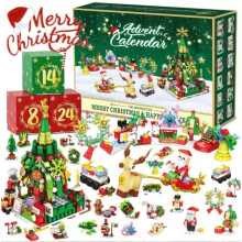 (ST-19) Christmas Advent Calendars Countdown Advent Calendar Boys Girls Kids Party Favors Classroom Prizes Xmas Gift