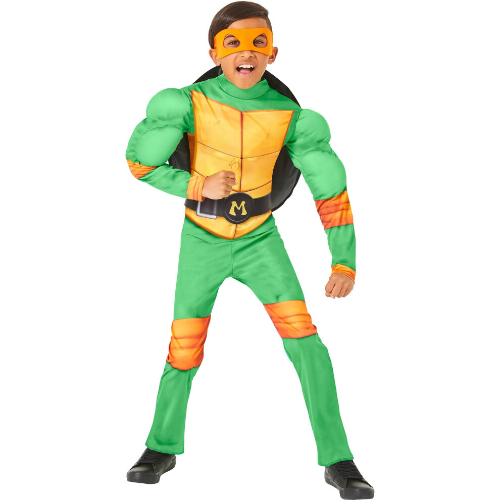 Photos - Fancy Dress TMNT Michaelangelo Movie child costume Medium 7-8 106822M
