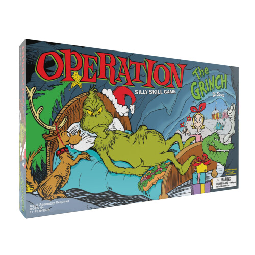 USAopoly Dr Seuss The grinch Operation Board game 2