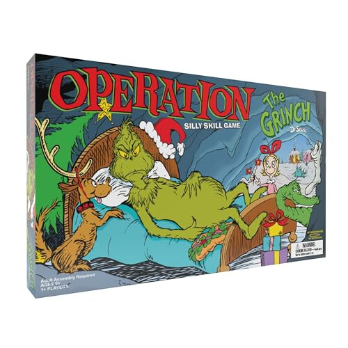 USAopoly Dr Seuss The grinch Operation Board game 1