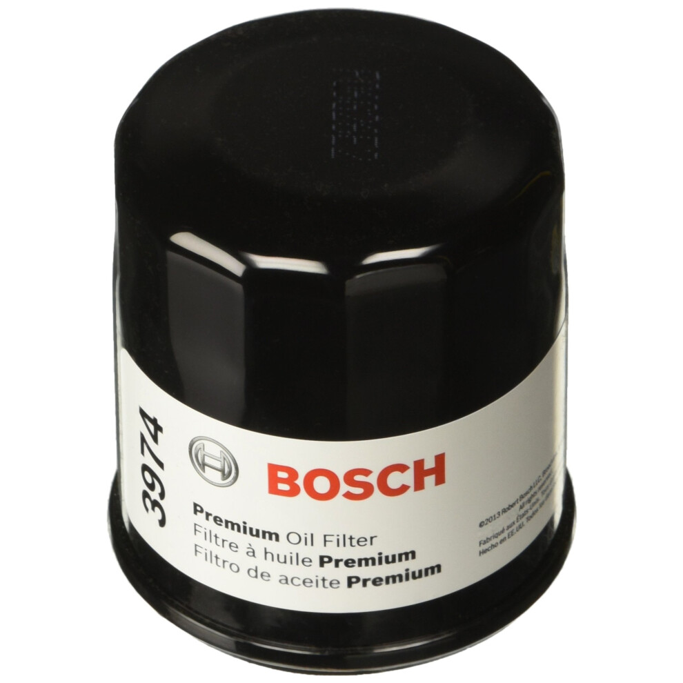 BOSCH 3974 Premium Oil Filter With FILTECH Filtration Technology - Com