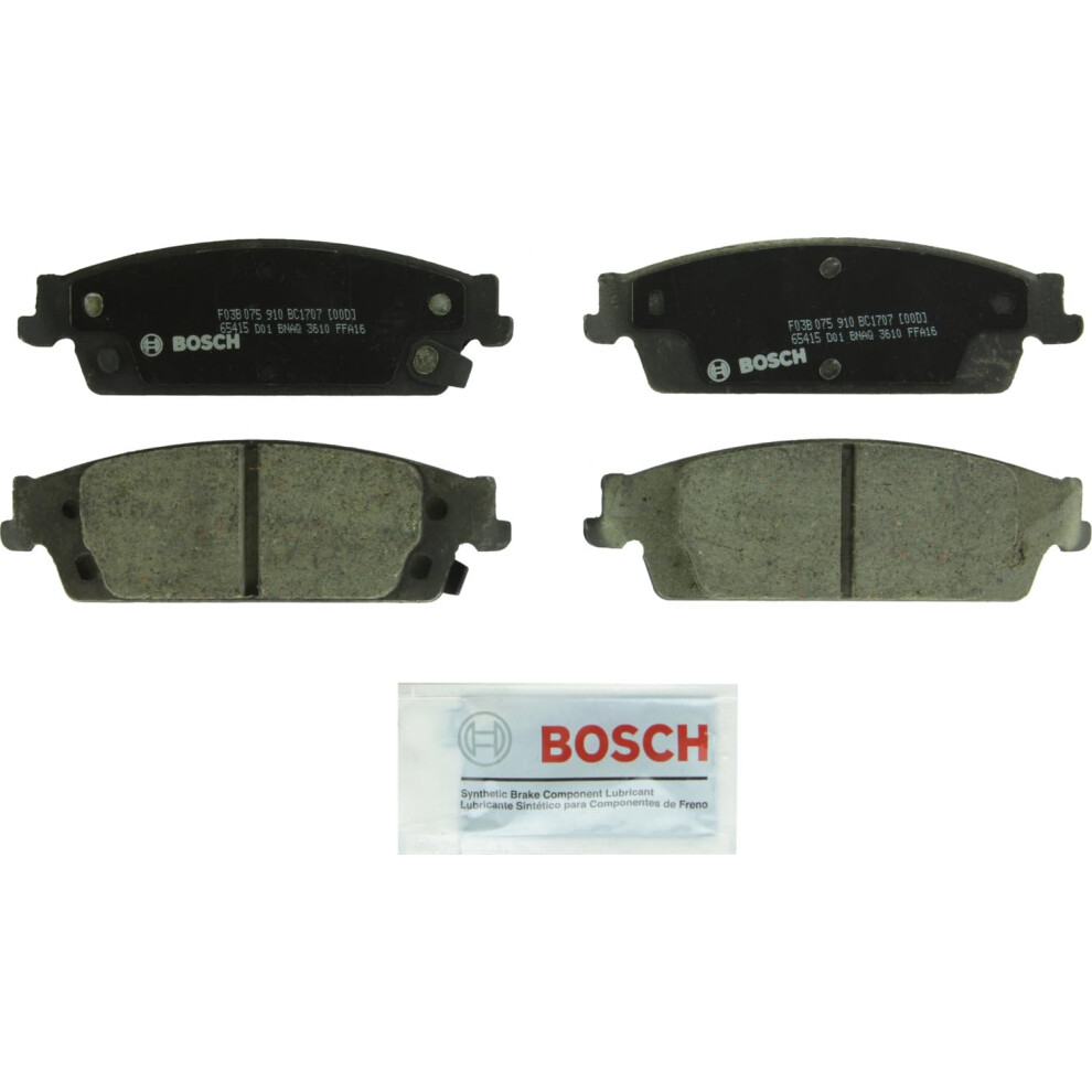 BOSCH BC1707 QuietCast Premium Ceramic Disc Brake Pad Set - Compatible