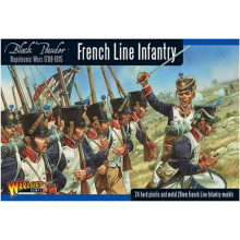 Schwarzpulver, napoleonische franzsische Linieninfanterie 17891815, 1:56, Militr-Wargaming-Modellbausatz aus Kunststoff