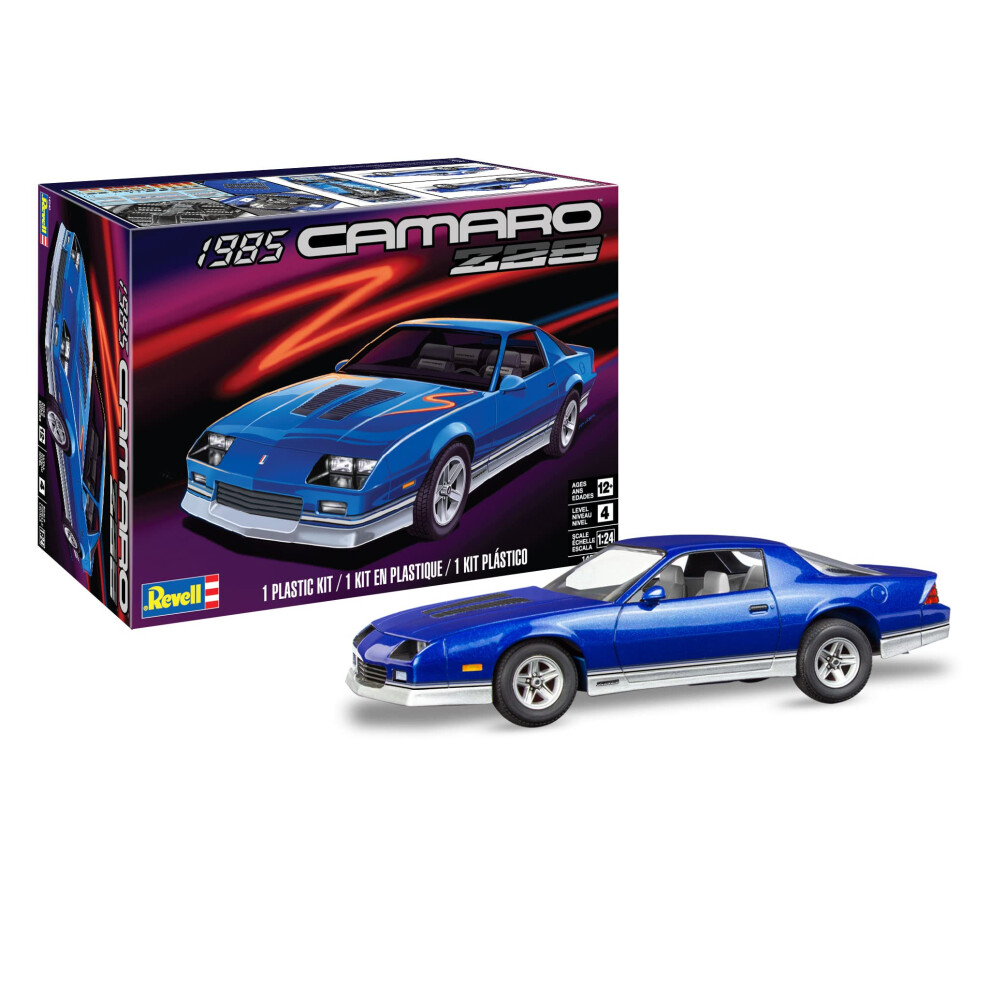 Revell 14540 1985 Chevy Camaro Z28 1:24 Scale 48-Piece Skill Level 4 M