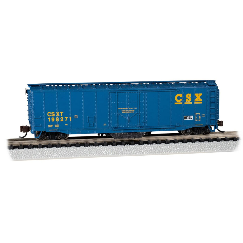 Bachmann Trains - 50' Plug Door Track Cleaning Box Car - CSX #198271 -