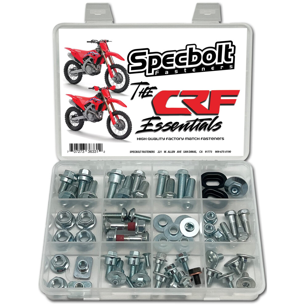 Specbolt CRF Essentials Track & Trail Bolt Kit Fits: All Honda CRF150R