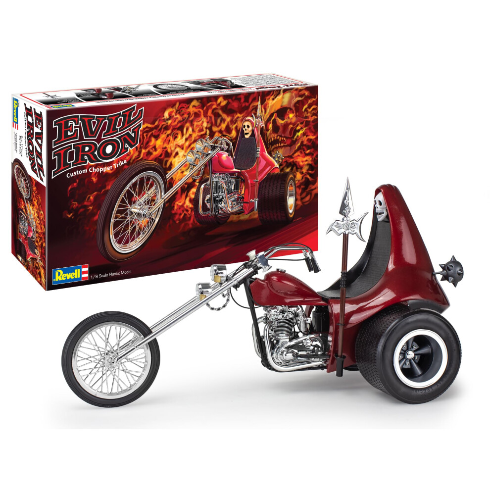 Revell 17325 Evil Iron Trike 1:8 Scale 153-Piece Skill Level 5 Model M