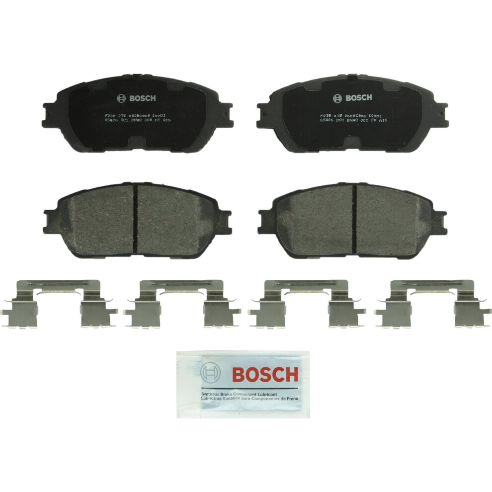 BOSCH BC906 QuietCast Premium Ceramic Disc Brake Pad Set - Compatible